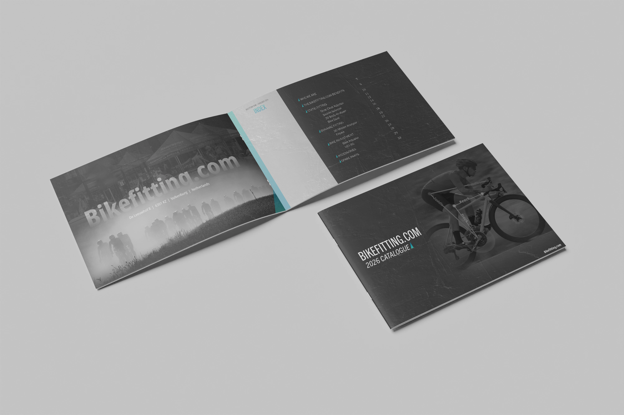 Bikefitting. brochure spread